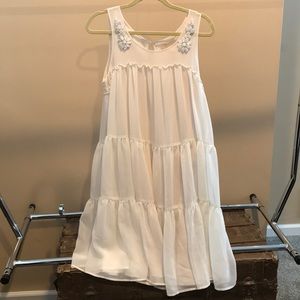 White Flower Sundress